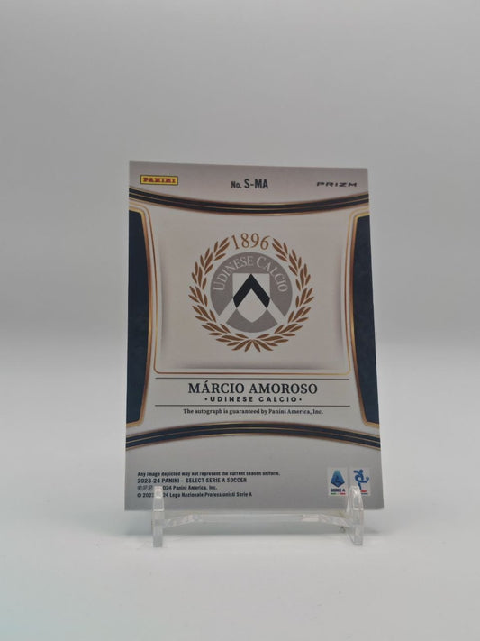 Márcio Amoroso Udinese Panini Select Auto, retro