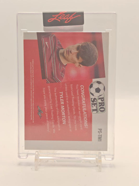 Tyler Morton Leaf Pro Set Auto, retro
