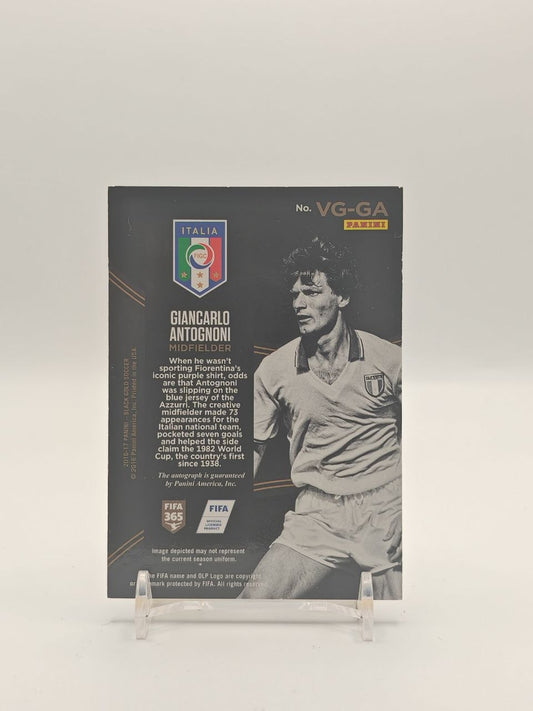 PANINI BLACK GOLD GIANCARLO ANTOGNONI ITALIA VINTAGE GOLD AUTO