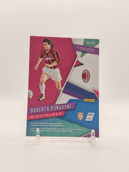 2017 PANINI REVOLUTION ROBERTO DONADONI MILAN AUTO
