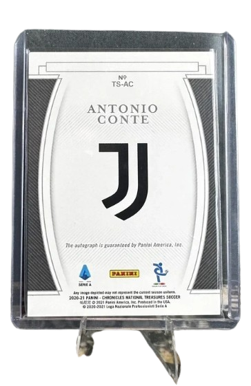 Antonio Conte Auto /167 TS-AC Panini Chronicles National Treasures Serie A 2020-21 Juventus