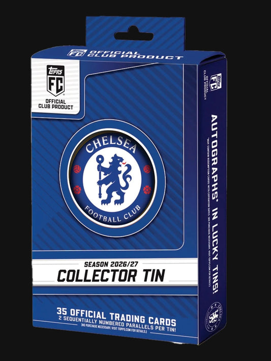 Topps Chelsea Collector Tin Box 2026/27
