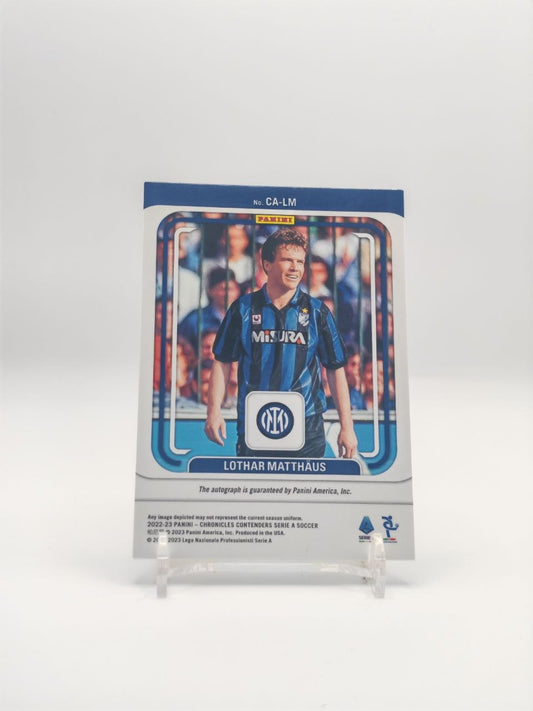 Lothar Matthäus Panini Chronicles Contenders Auto 95/99, retro