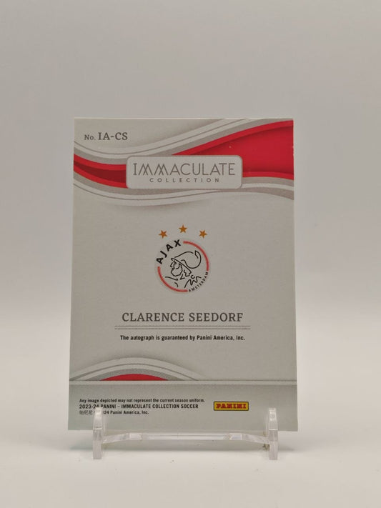 Retro Clarence Seedorf Panini Immaculate Collection 2023-24 IA-CS