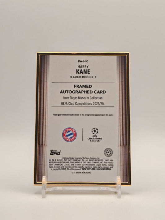 Retro Harry Kane Topps Museum Collection UEFA 2024-25 FA-HK