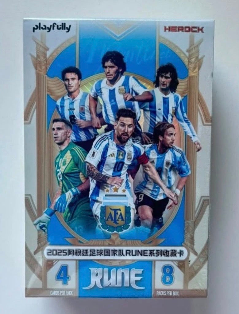 2025 PLAYFULLY HEROCK RUNE ARGENTINA BOX