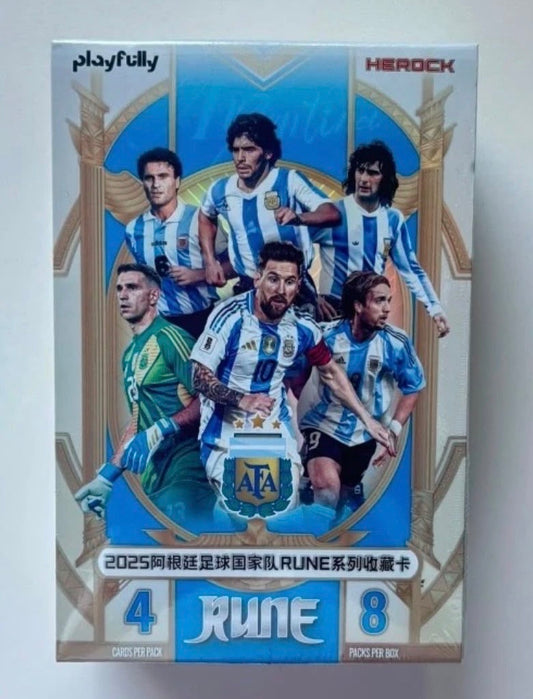 2025 PLAYFULLY HEROCK RUNE ARGENTINA BOX