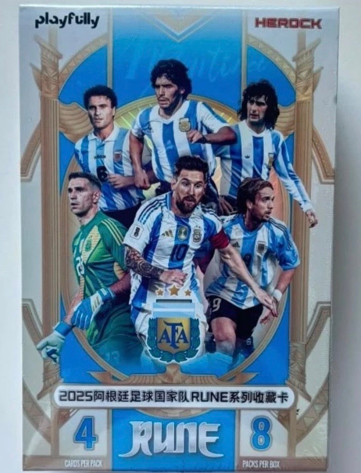 2025 PLAYFULLY HEROCK RUNE ARGENTINA BOX