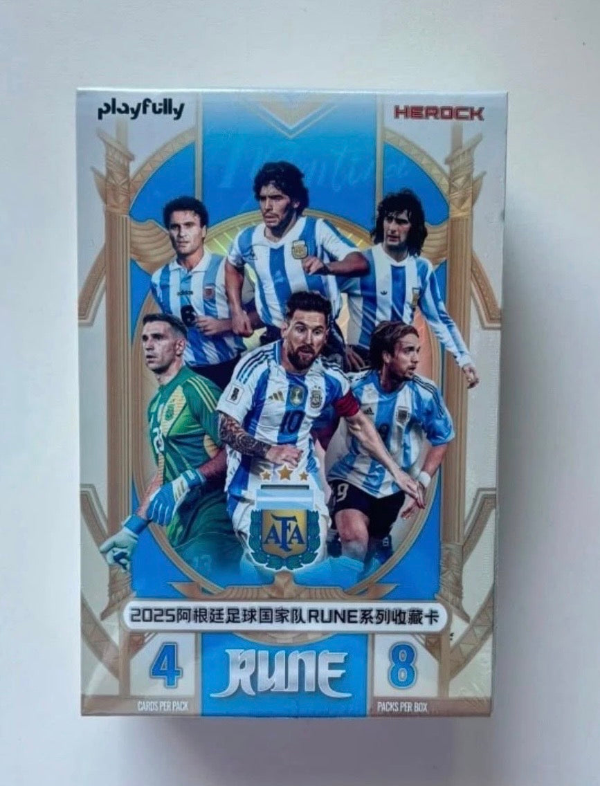 2025 PLAYFULLY HEROCK RUNE ARGENTINA BOX