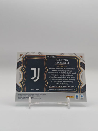 Fabrizio Ravanelli Select Few Signatures Auto, retro
