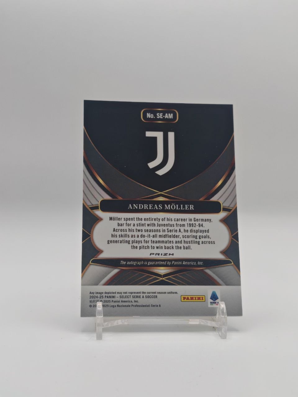 Andreas Möller Panini Select Auto, retro