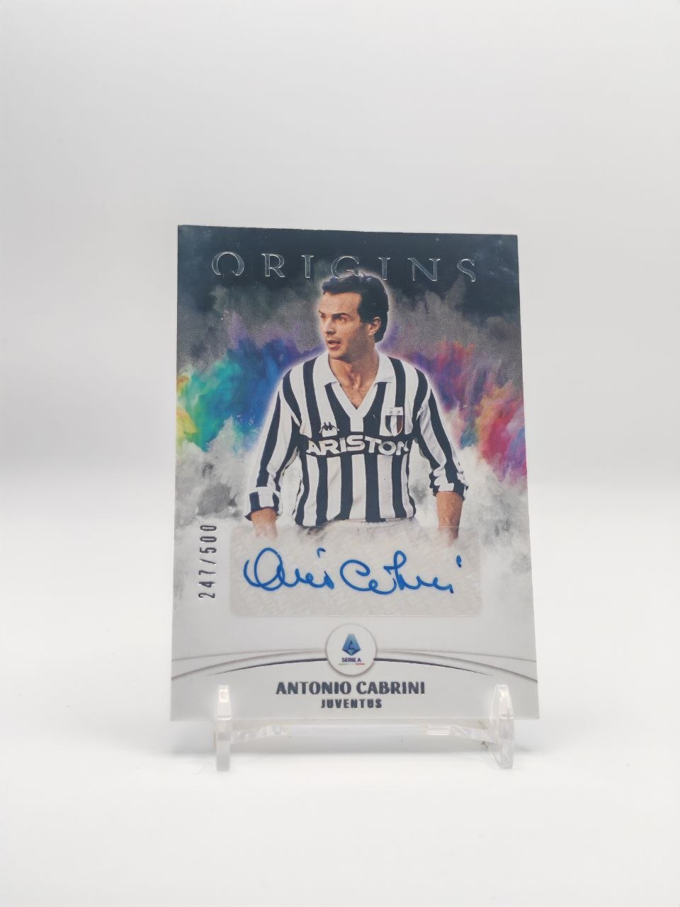 Antonio Cabrini Origins Auto 247/500, fronte