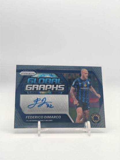 Federico Dimarco Prizm Global Graphs Auto, fronte