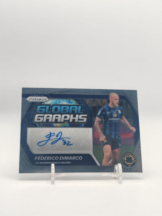 Federico Dimarco Prizm Global Graphs Auto, fronte