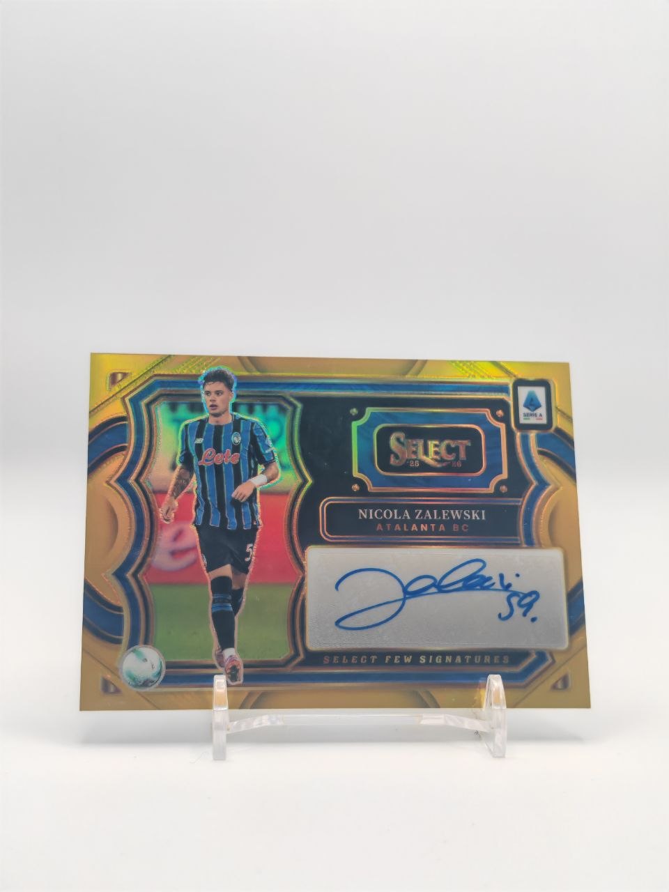 Nicola Zalewski Select Few Signatures Auto Gold 06/10, fronte
