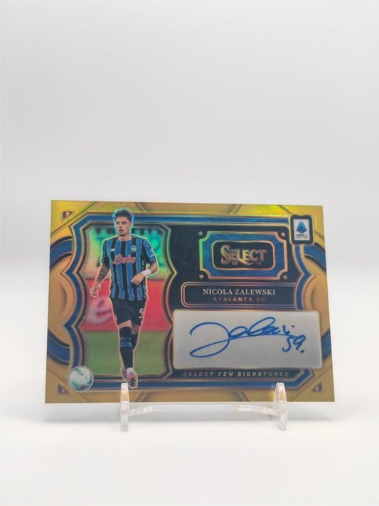 Nicola Zalewski Select Few Signatures Auto Gold 06/10, fronte