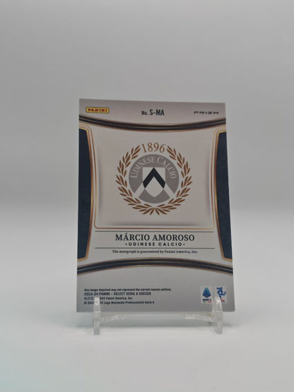 Márcio Amoroso Udinese Panini Select Auto, retro