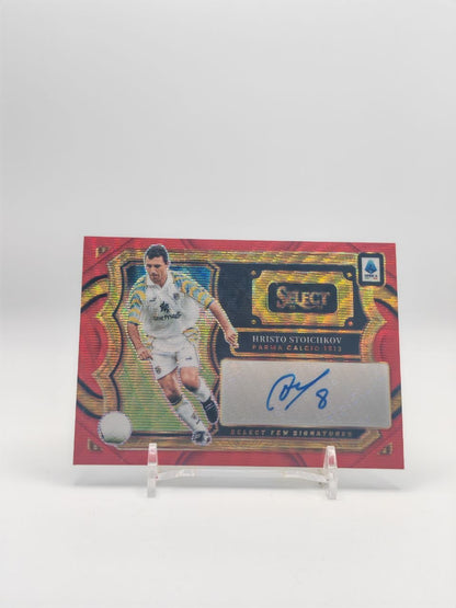 Hristo Stoichkov Parma Select Few Signatures Auto, fronte