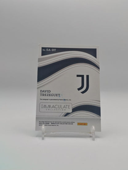 David Trezeguet Immaculate Excellence Auto 11/25, retro