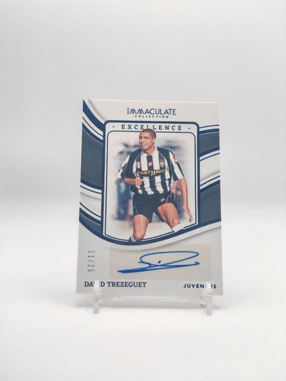 David Trezeguet Immaculate Excellence Auto 11/25, fronte
