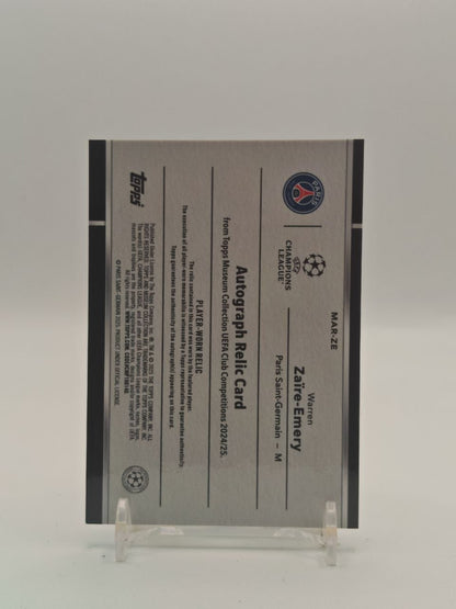 Warren Zaïre-Emery PSG Museum Auto Relic 95/99, retro