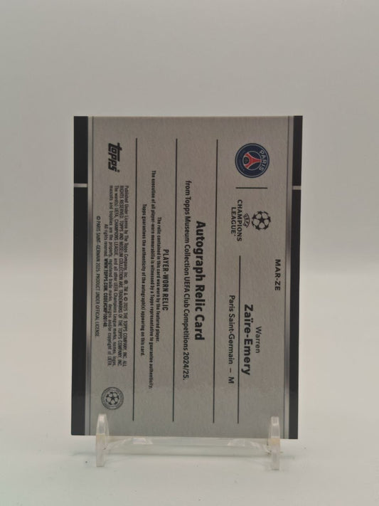 Warren Zaïre-Emery PSG Museum Auto Relic 95/99, retro