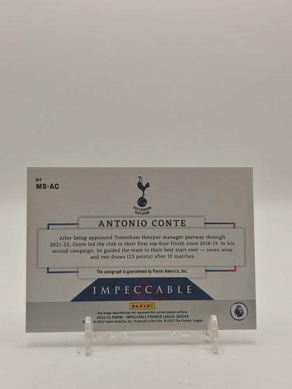 Antonio Conte Tottenham Impeccable Masterstrokes Auto 51/99, retro