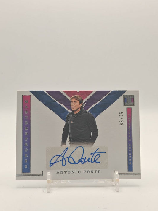 Antonio Conte Tottenham Impeccable Masterstrokes Auto 51/99, fronte