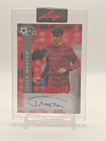 Tyler Morton Leaf Pro Set Auto, fronte