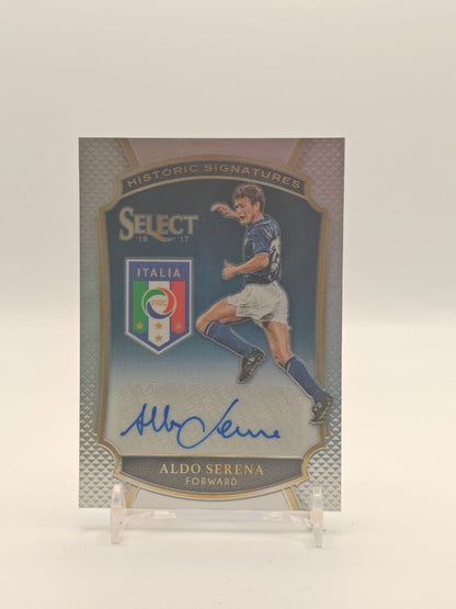 2016-17 PANINI SELECT ALDO SERENA ITALIA HISTORIC SIGNATURES AUTO 013/199