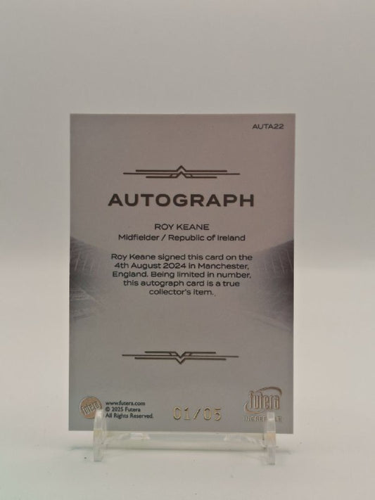 2025 FUTERA UNIQUE ROY KEANE IRLANDA AUTO 01/05