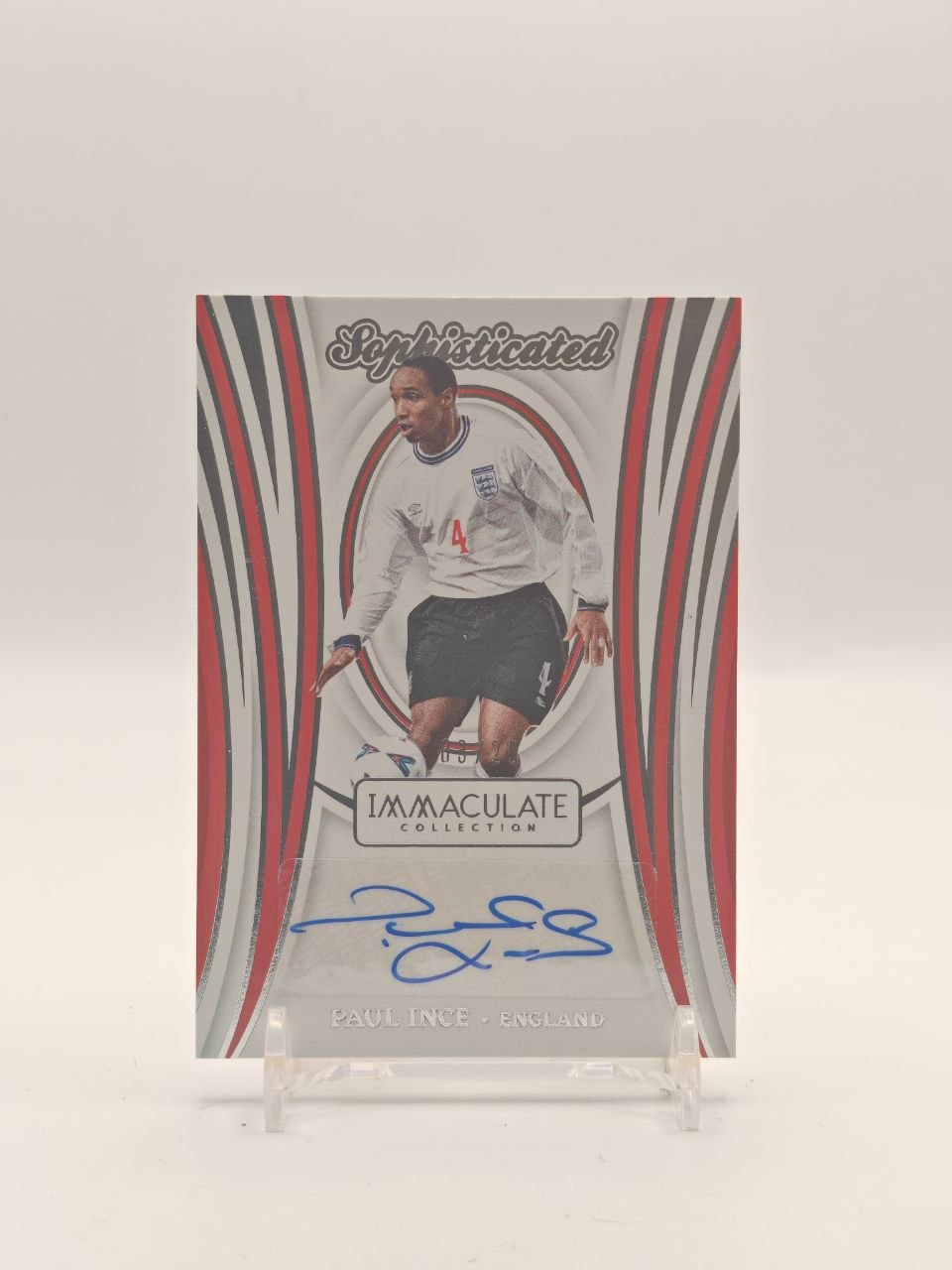2024-25 PANINI IMMACULATE COLLECTION PAUL INCE INGHILTERRA SOPHISTICATED AUTO