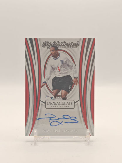 2024-25 PANINI IMMACULATE COLLECTION PAUL INCE INGHILTERRA SOPHISTICATED AUTO