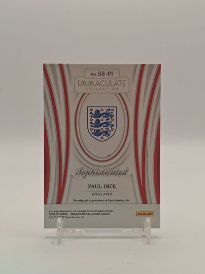 2024-25 PANINI IMMACULATE COLLECTION PAUL INCE INGHILTERRA SOPHISTICATED AUTO