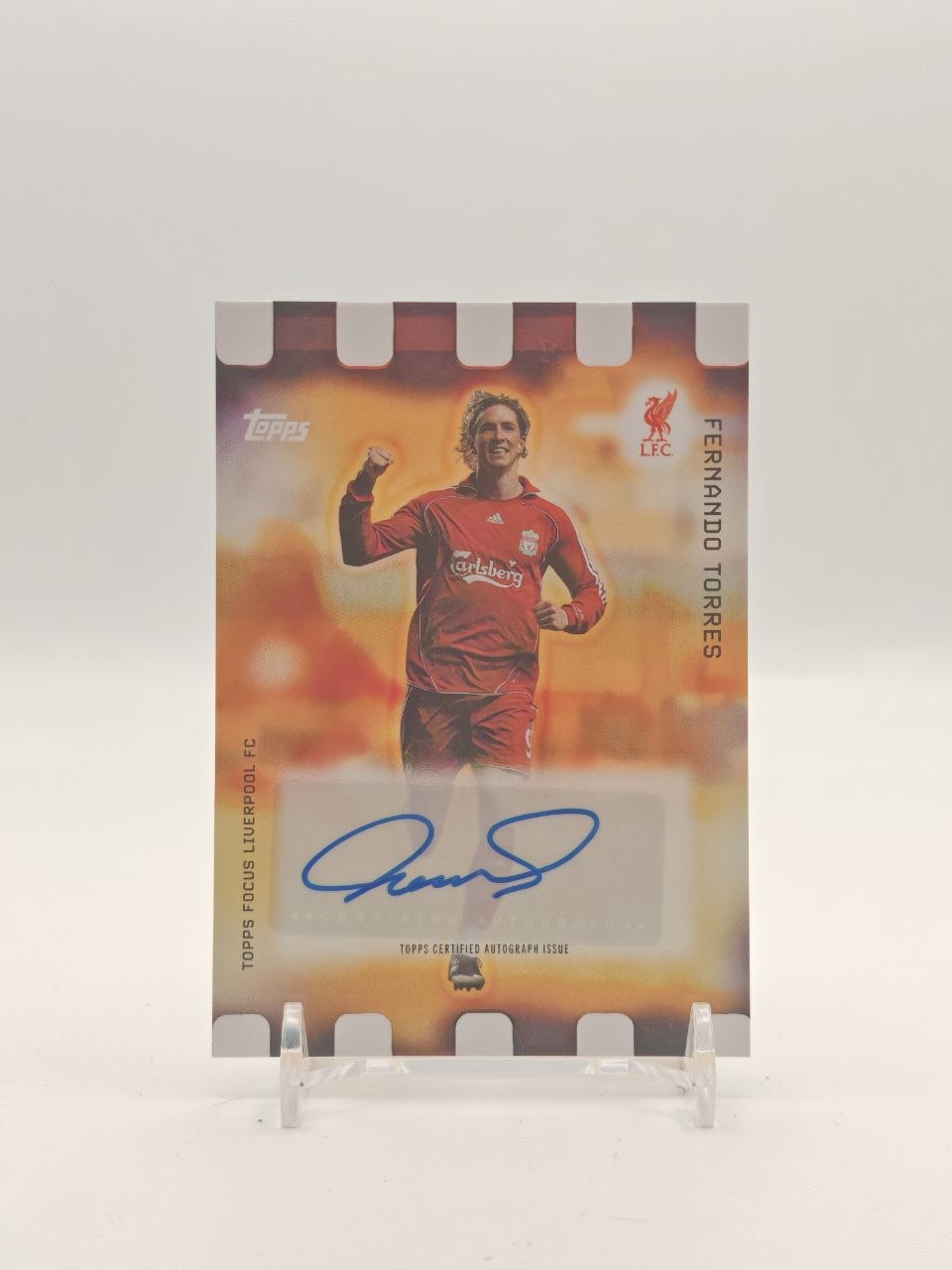 2026 TOPPS FOCUS LIVERPOOL FC FERNANDO TORRES GOLDEN HOUR AUTO