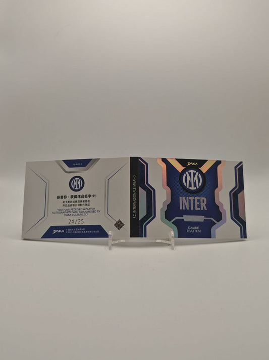 DAKA DAVIDE FRATTESI INTER AUTO BOOKLET SUPER CUP 24/25