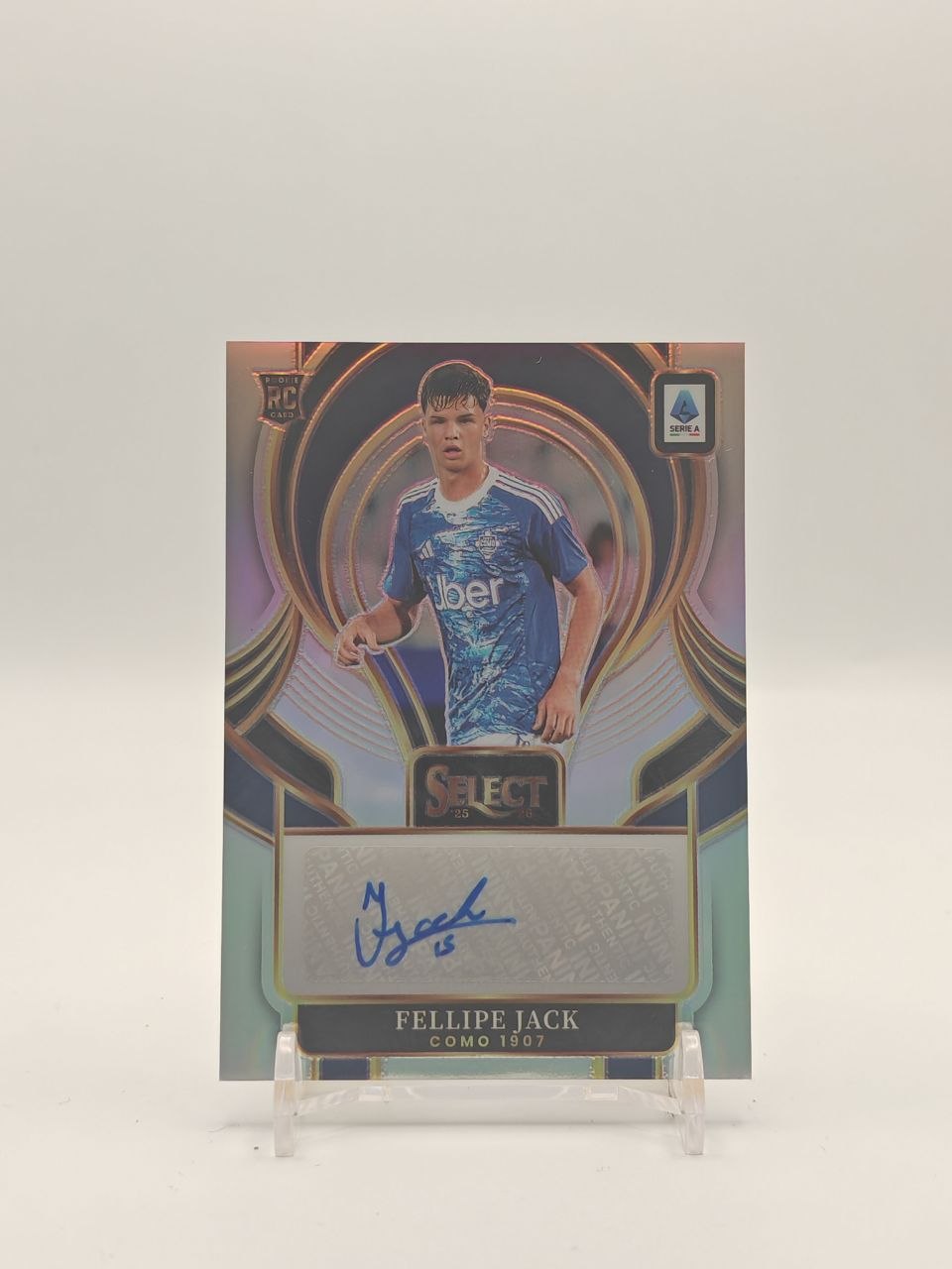 2025-26 PANINI SELECT SERIE A FELLIPE JACK COMO AUTO RC