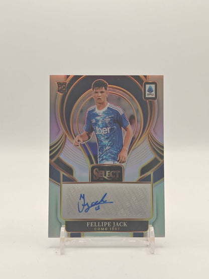 2025-26 PANINI SELECT SERIE A FELLIPE JACK COMO AUTO RC