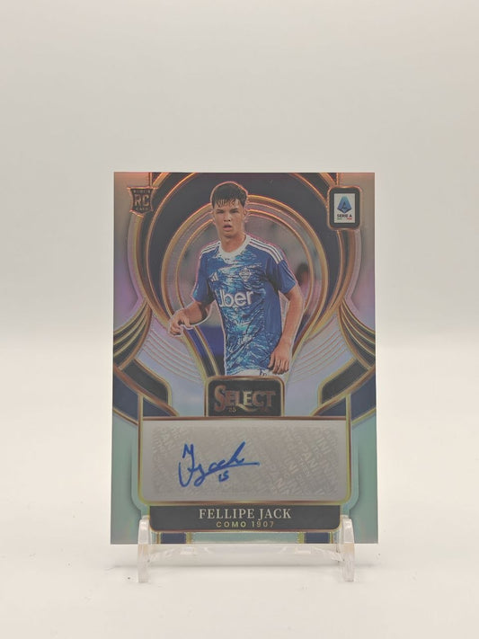 2025-26 PANINI SELECT SERIE A FELLIPE JACK COMO AUTO RC