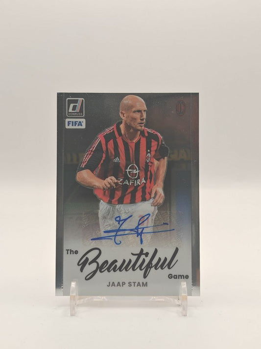 2022-23 PANINI DONRUSS JAAP STAM MILAN THE BEAUTIFUL GAME AUTO