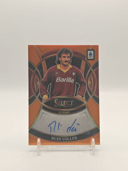 2025-26 PANINI SELECT SERIE A RUDI VÖLLER ROMA SIGNATURES AUTO 10/49