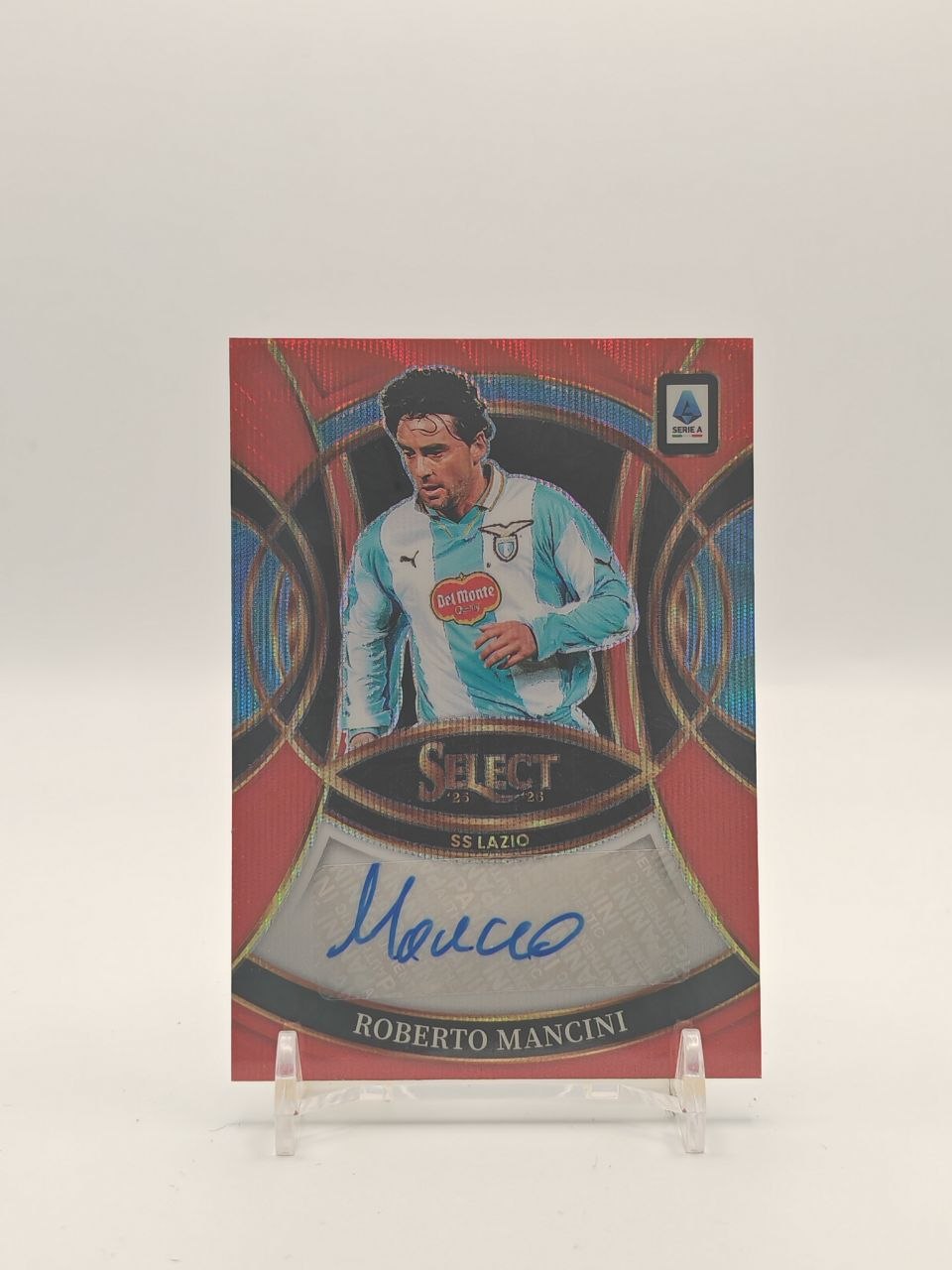 2025-26 PANINI SELECT SERIE A ROBERTO MANCINI LAZIO SIGNATURES AUTO