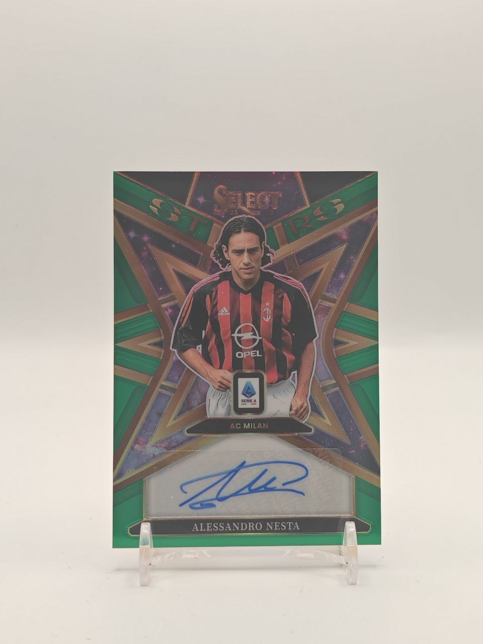 2025-26 PANINI SELECT SERIE A ALESSANDRO NESTA MILAN AUTO 3/5