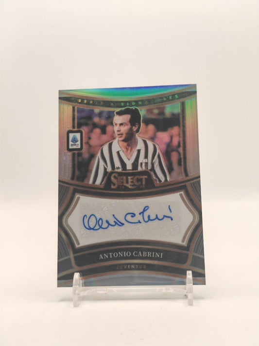 2024-25 PANINI SELECT SERIE A ANTONIO CABRINI JUVENTUS AUTO