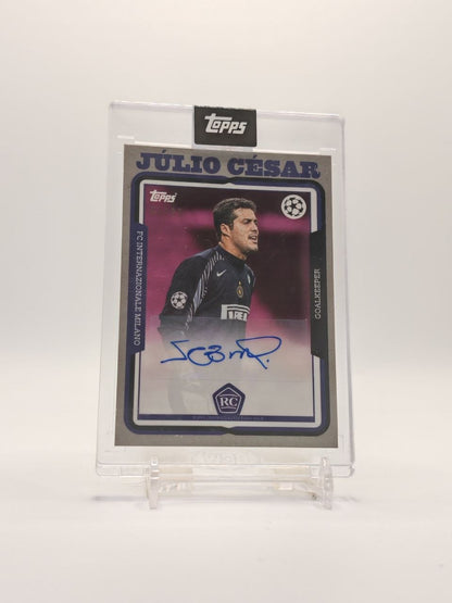 TOPPS UEFA CHAMPIONS LEAGUE JÚLIO CÉSAR INTER AUTO RC 03/25