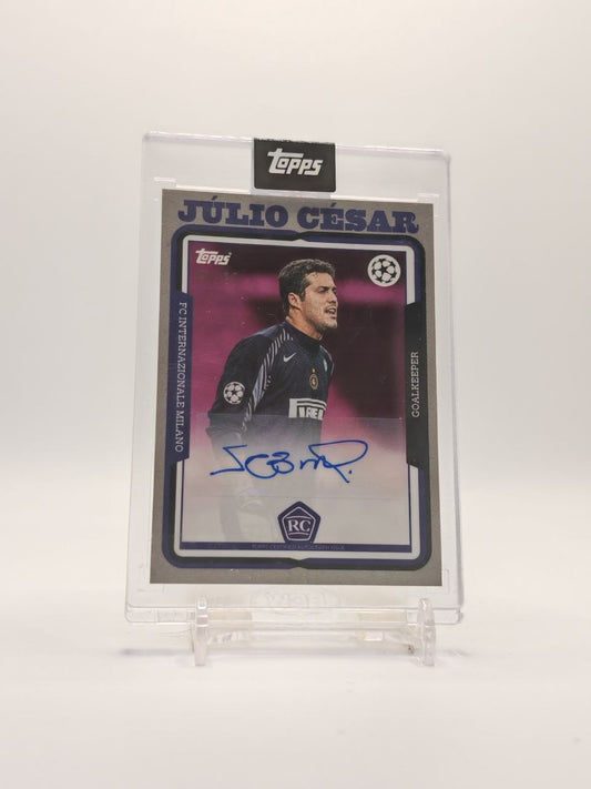 TOPPS UEFA CHAMPIONS LEAGUE JÚLIO CÉSAR INTER AUTO RC 03/25