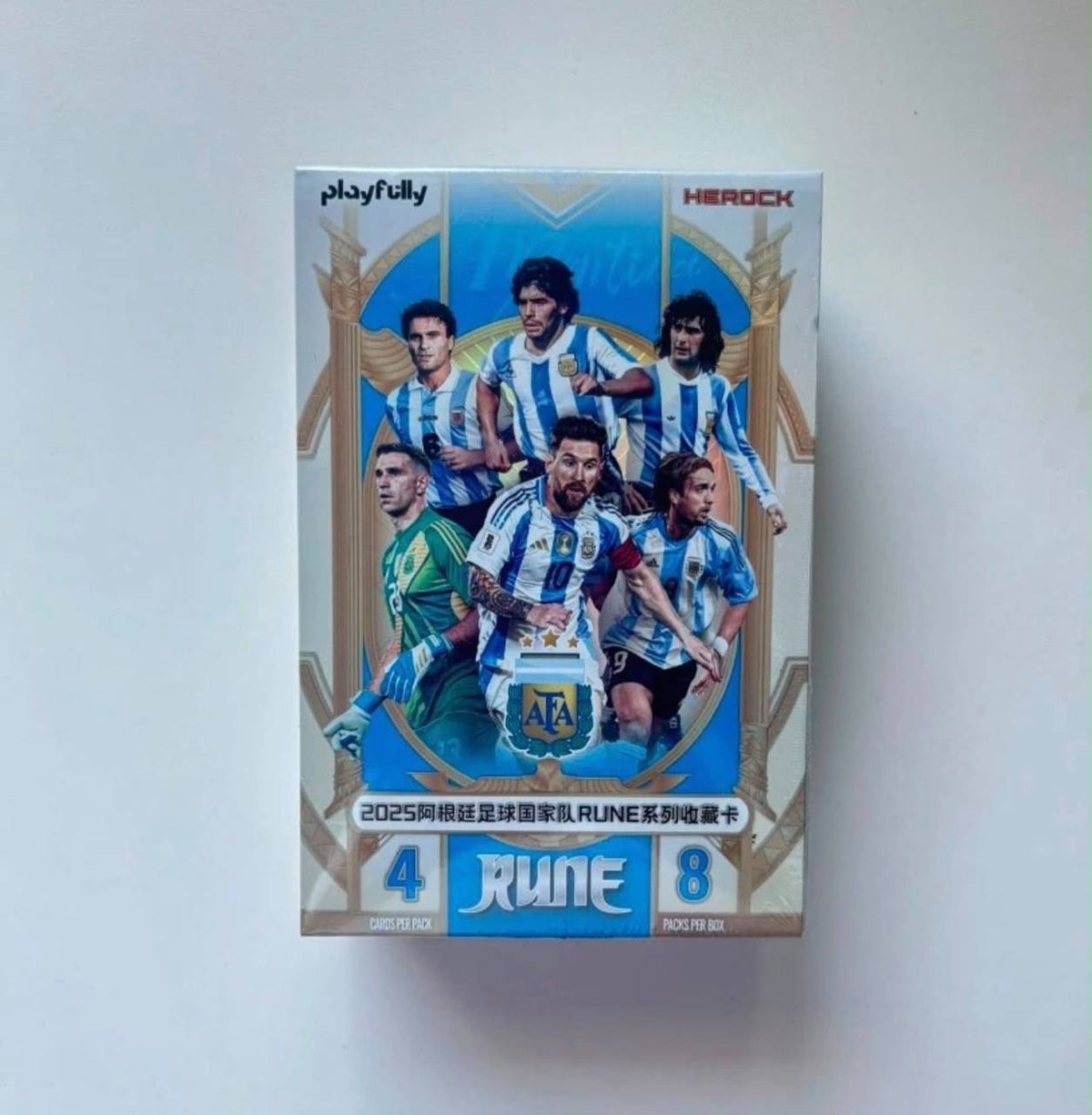Herock Rune Argentina 2025, confezione
