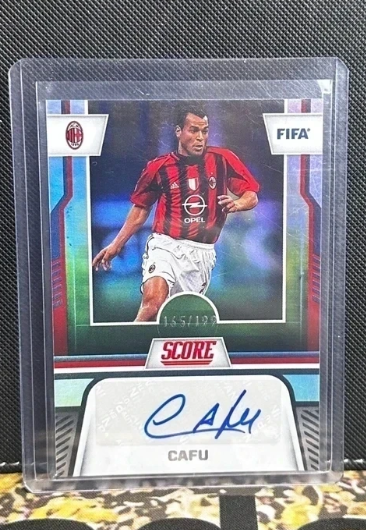 Cafu SS-C Auto 155/199 Panini Score FIFA Soccer 2023-24 AC Milan