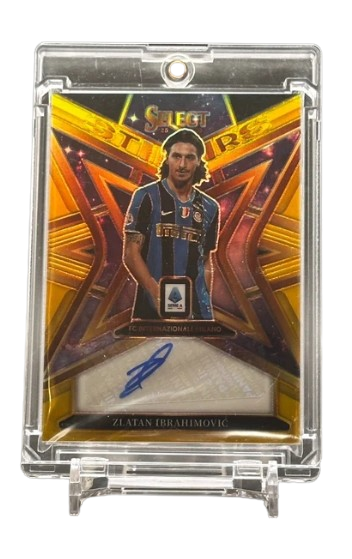 Zlatan Ibrahimović Auto Gold /5 Select Stars Panini Select Serie A 2025-26 Inter