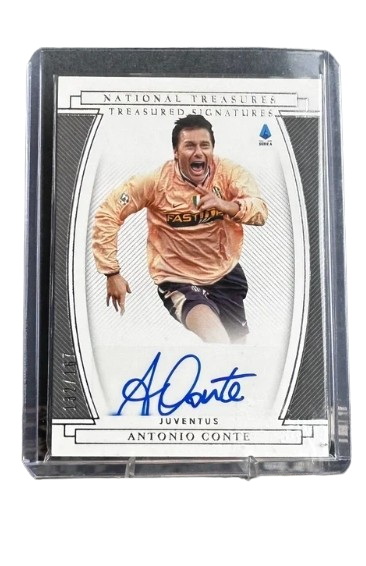 Antonio Conte Auto /167 TS-AC Panini Chronicles National Treasures Serie A 2020-21 Juventus